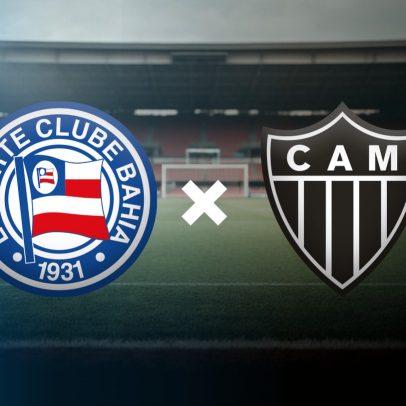 Bahia e Atlético-MG se enfrentam ao vivo no Campeonato Brasileiro