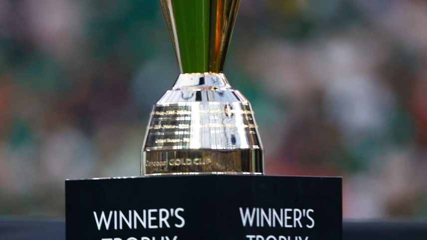 Troféu da Copa Ouro da Concacaf (Foto: Ronald Martinez/Getty Images)