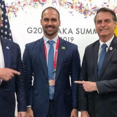 Família Bolsonaro se manifesta sobre defesa de Trump em meio a polêmica