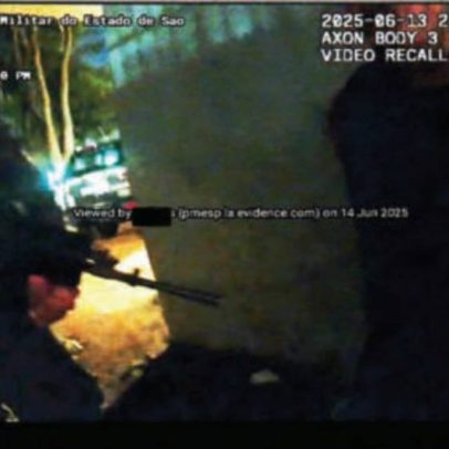 Câmera da polícia estava sem bateria durante morte de morador de rua em SP