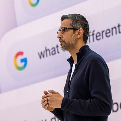 Google destaca 'Modo de IA' em seu Doodle na página inicial