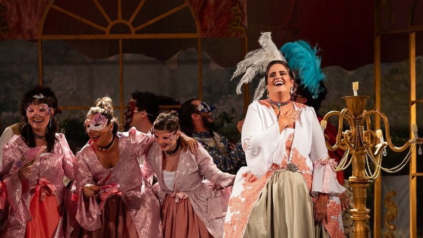 Imagem da Ópera UFRJ, apresentada no ano passado, na primeira edição do Festival Lírico de Niterói (Felini) — Foto: Divulgação/Ana Clara Miranda