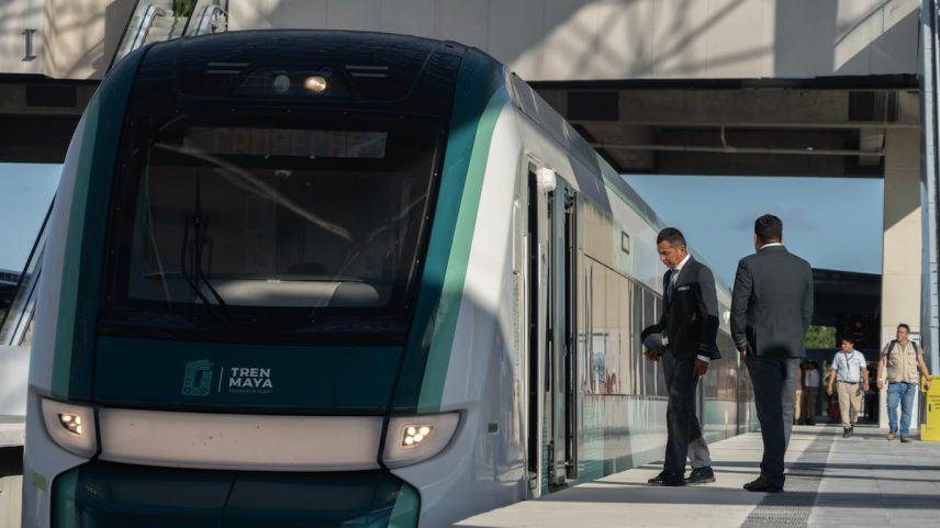 El Tren Maya, en México, el 15 de diciembre de 2023. (Foto: Mónica González Islas)