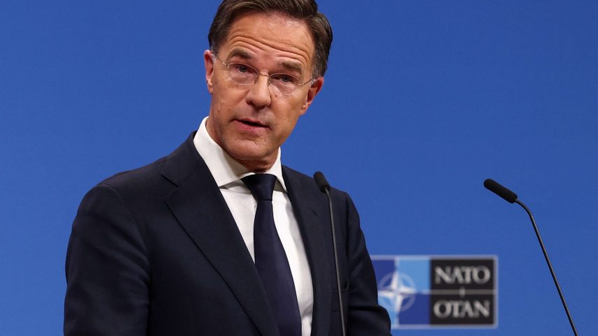 Mark Rutte, secretário-geral da Otan, em Bruxelas - 16/10/2024 (Foto: Yves Herman/Reuters)