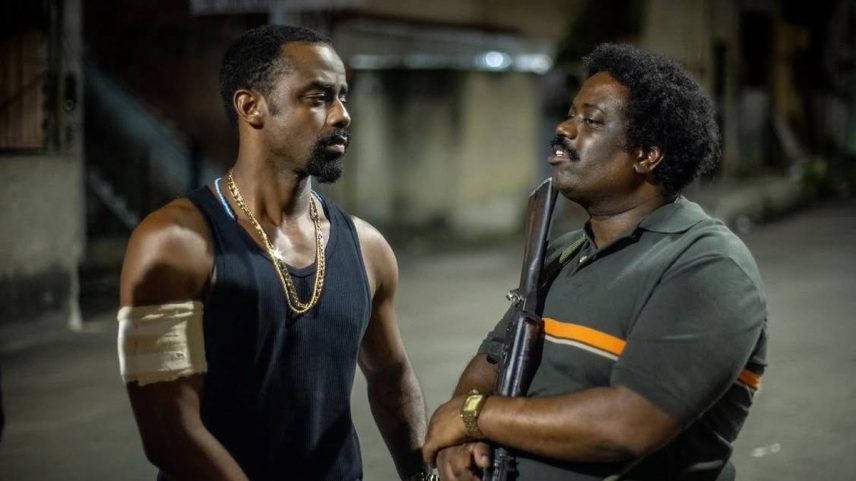 Cena da série 'Impuros', com o personagem Gilmar (Leandro Firmino) — Foto: Reprodução/Instagram