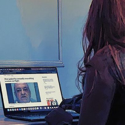 'Vítima de abuso sexual em voo busca justiça e indenização'