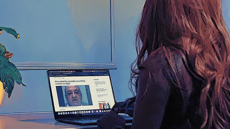 Eu disse 'pare': Kelly relata o abuso sexual que sofreu em um voo para Londres. (Foto: BBC)