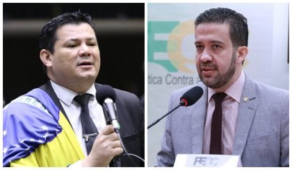 Representações contra Gilvan da Federal (PL) e André Janones (Avante) por quebra de decoro estão na pauta do Conselho de Ética da Câmara. (Foto: Michel Jesus/ Câmara dos Deputados; e Kayo Magalhães/Câmara dos Deputados)
