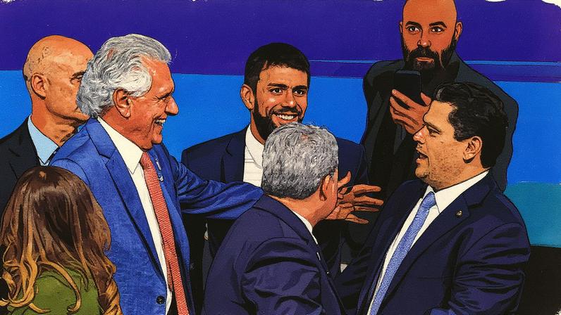 Governador de Goiás, Ronaldo Caiado, cobrou a saída do União Brasil e do PP do governo Lula (Foto: Pedro Ladeira/Folhapress)