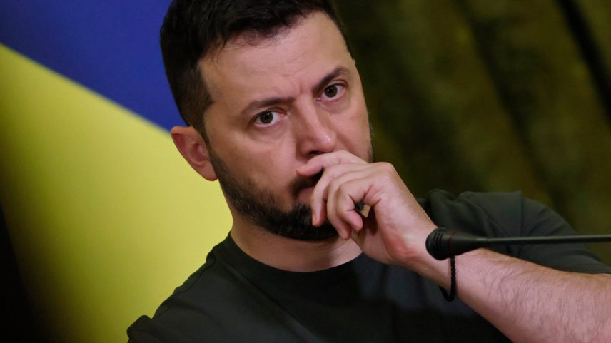 Presidente da Ucrânia, Volodymyr Zelensky. 28/09/2023 (Foto: Yan Dobronosov/Global Images Ukraine/Getty Images)
