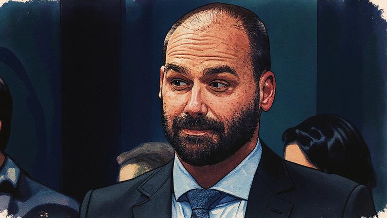Deputado Eduardo Bolsonaro (Foto: Cristiano Mariz)