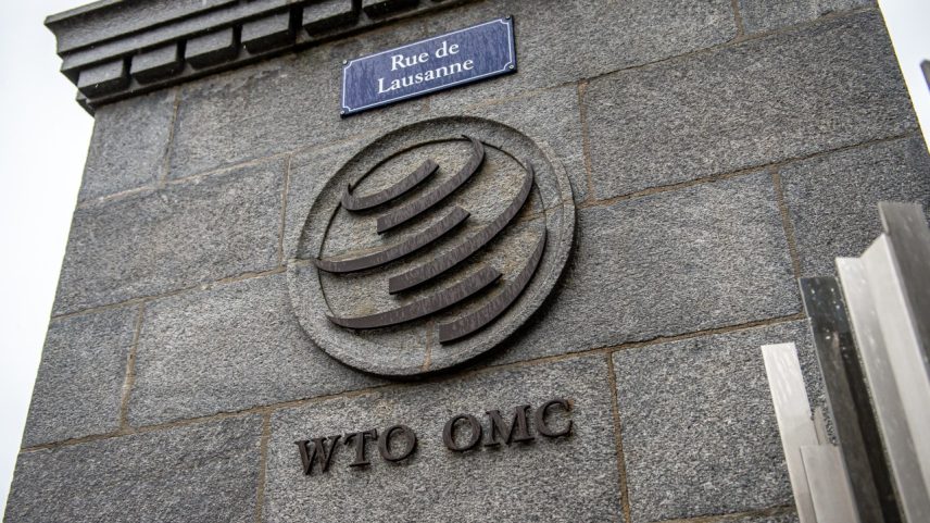 Prédio da Organização Mundial do Comércio, em Genebra (Foto: Robert Hradil/Getty Images)