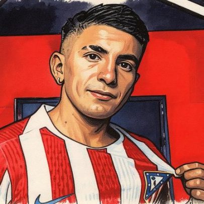 Almada brilha na estreia e é destacado como 'cérebro' do Atlético de Madrid