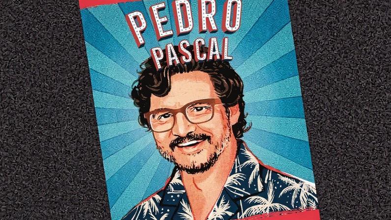 Biografia ilustrada não oficial de Pedro Pascal, intitulada 'Hispanic Star: Pedro Pascal', está atualmente à venda. (Foto: Reprodução)