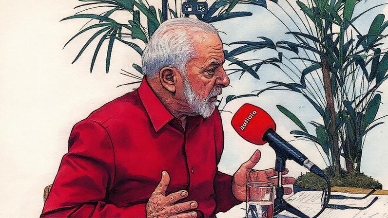 Presidente Lula concede entrevista à Rádio Itatiaia (Foto: Reprodução)