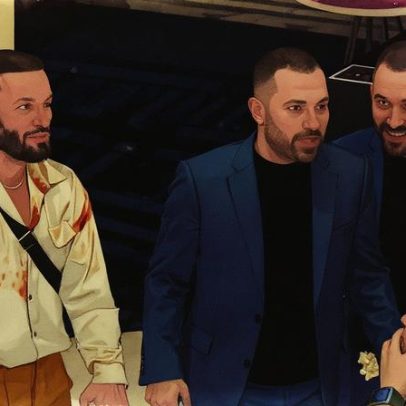 Gil do Vigor e Diego Hypolito são flagrados em clima de romance em evento social