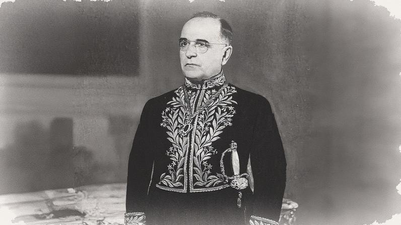 Getúlio Vargas em seu fardão (Foto: Arquivo)