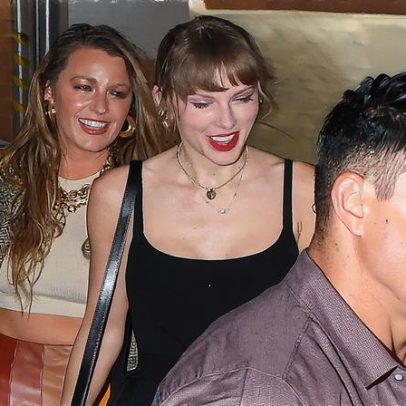 Blake Lively comenta sobre o noivado de Taylor Swift com Travis Kelce