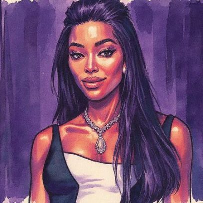 Naomi Campbell brilha no palco do 'Domingão com Huck' e encanta o público