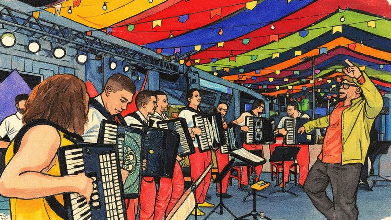 Praça Tiradentes receberá eventos com muita cultura popular (Foto: Divulgação)