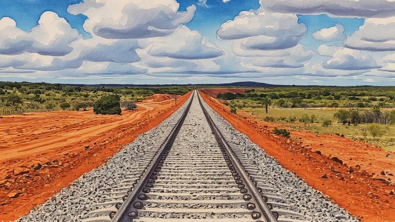 Ferrovia Ferrogrão, ligação entre Mato Grosso e Pará (Foto: ANTT/31-10-2022)