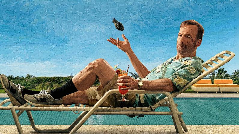 Ator Bob Odenkirk em cartaz do filme 'Anônimo 2' (Foto: Divulgação)