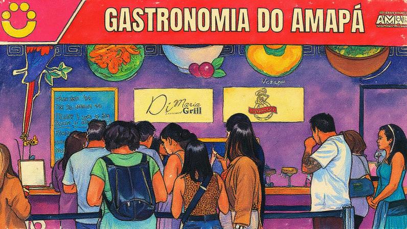 Estande leva ao Rio Gastronomia culinária típica do Amapá e da Amazônia (Foto: Lucas Tavares)