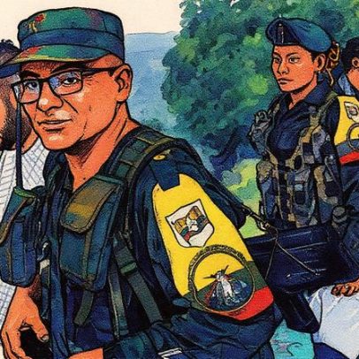 Narcotraficante se disfarça de revolucionário e desafia o governo colombiano