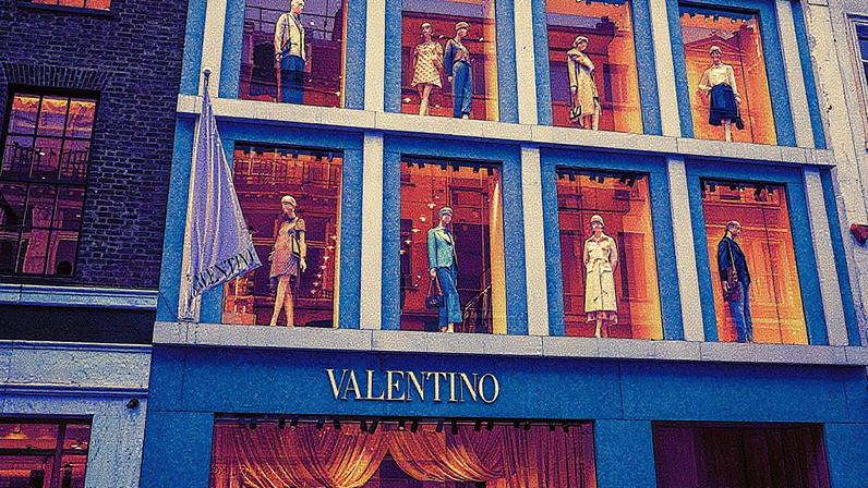 Empresa com sede em Milão foi fundada em Roma em 1960 por Valentino Garavani e Giancarlo Giammetti (Foto: Jose Sarmento Matos/Bloomberg)