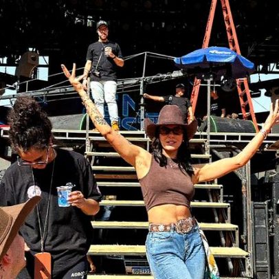 Ana Castela ensaia dança para apresentação especial na Festa de Barretos