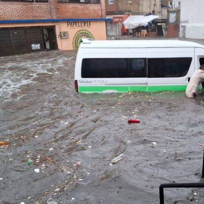 “Cidade do México enfrenta inundações devido a sistema de drenagem colapsado”