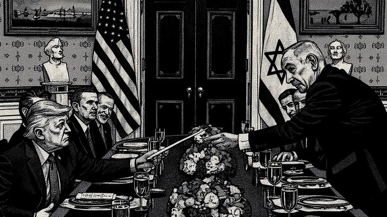 Netanyahu entrega carta a Trump indicando-o ao Nobel da Paz; Trump menciona planos de reconstruir Gaza como 'a Riviera do Oriente Médio' (Foto: Reprodução)