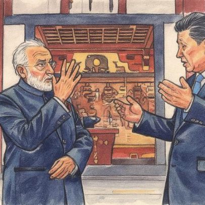 Modi visita China e sinaliza aproximação entre Índia e China em meio a rivalidades