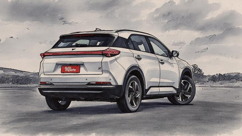 Neta X Traseira Estático — Foto: Renato Durães/Autoesporte