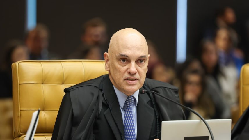 Alexandre de Moraes, ministro do STF, participou de encontro com influenciadores (Foto: Fellipe Sampaio/STF)