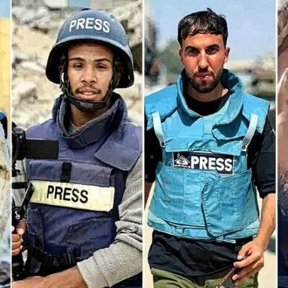 Jornalistas são mortos em ataque israelense a hospital em Gaza durante bombardeios