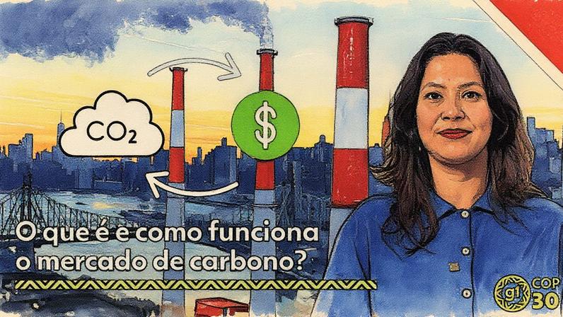 O que é e como funciona o mercado de carbono? (Foto: Reprodução)