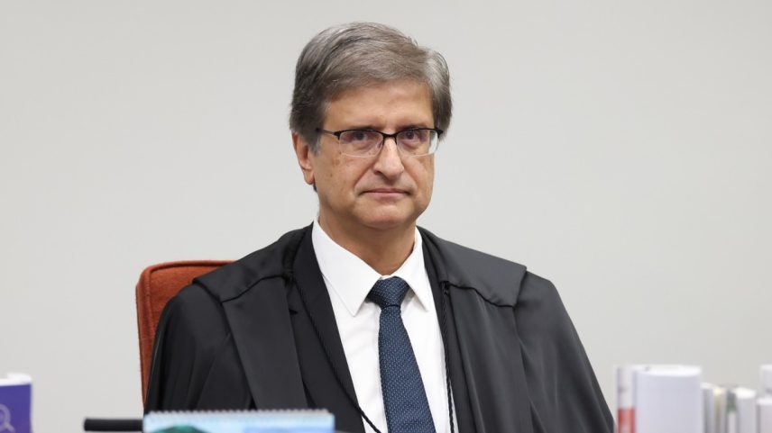 Procurador-Geral da República Paulo Gonet durante o segundo dia de julgamento no STF (Foto: Antonio Augusto/STF)