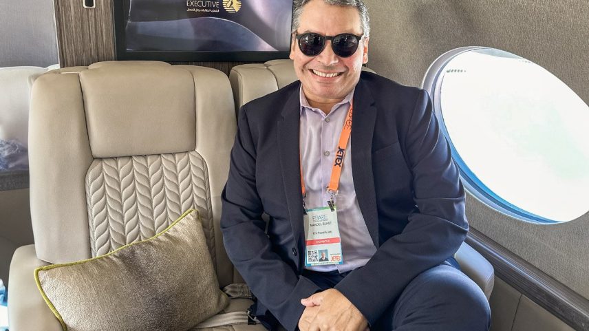 Manoel Suhet, da bTd Travel & Jets: expectativa de vendas de 6 milhões de dólares em 2025 (Foto: Divulgação)