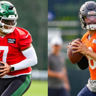 Justin Fields e Caleb Williams se destacam como promessas no fantasy football 2025