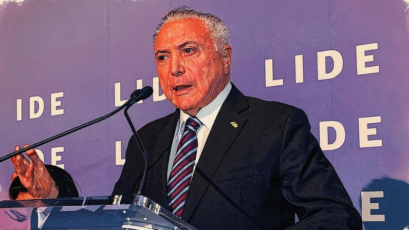 Ex-presidente Michel Temer (MDB) (Foto: LIDE/Divulgação)