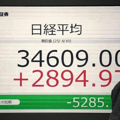 Mercados asiáticos avançam com prorrogação da trégua tarifária entre EUA e China