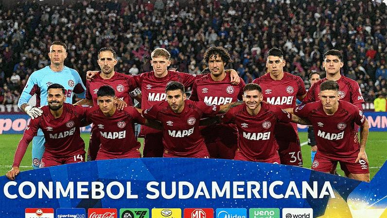 Equipe argentina Lanus (Foto: Luis ROBAYO / AFP)