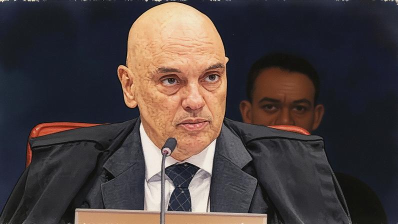 Ministro Alexandre de Moraes em sessão da Primeira Turma do STF. (Foto: Fellipe Sampaio/STF)