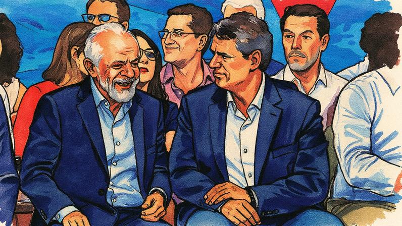 O presidente Lula e o governador Tarcísio de Freitas (Foto: Reprodução)