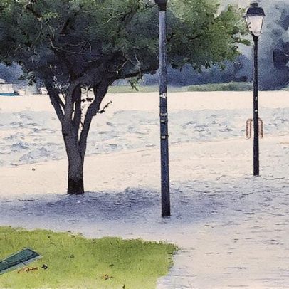 Huracán Erin se afasta dos EUA, mas nadar na costa oeste ainda é arriscado