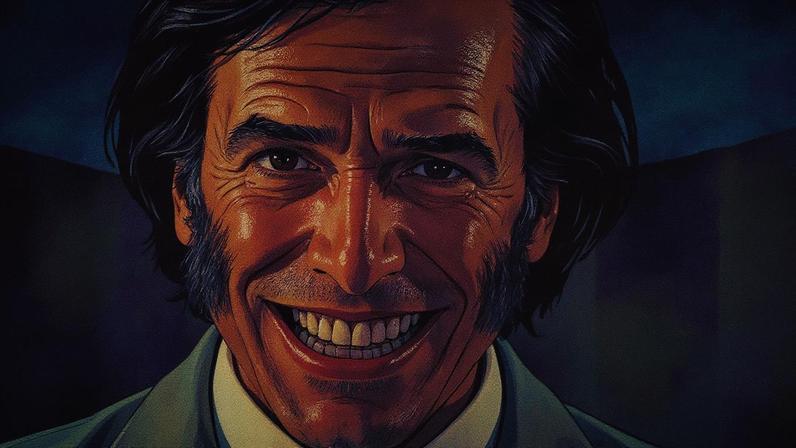 Leonardo Sbaraglia como Carlos Menem na ficção (Foto: Divulgação)