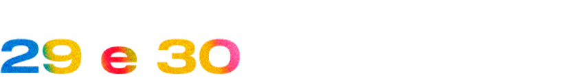 Evento terá nomes conhecidos globalmente