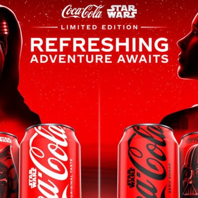 Coca-Cola e Star Wars se unem para celebrar a conexão e fãs em nova campanha