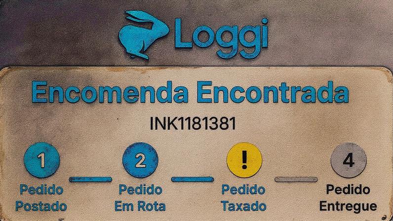 Golpes financeiros que envolvem a Loggi usam site falso para fingir que a entrega foi taxada (Foto: Allan Araújo)